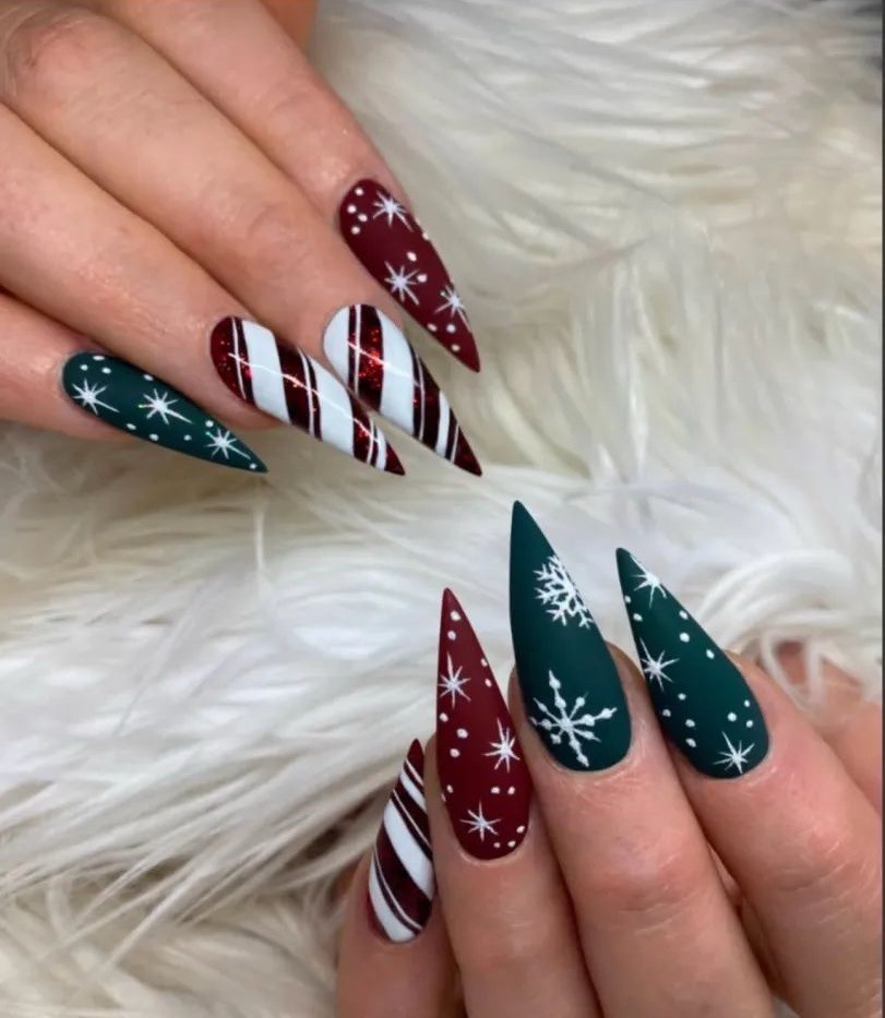 christmas nail