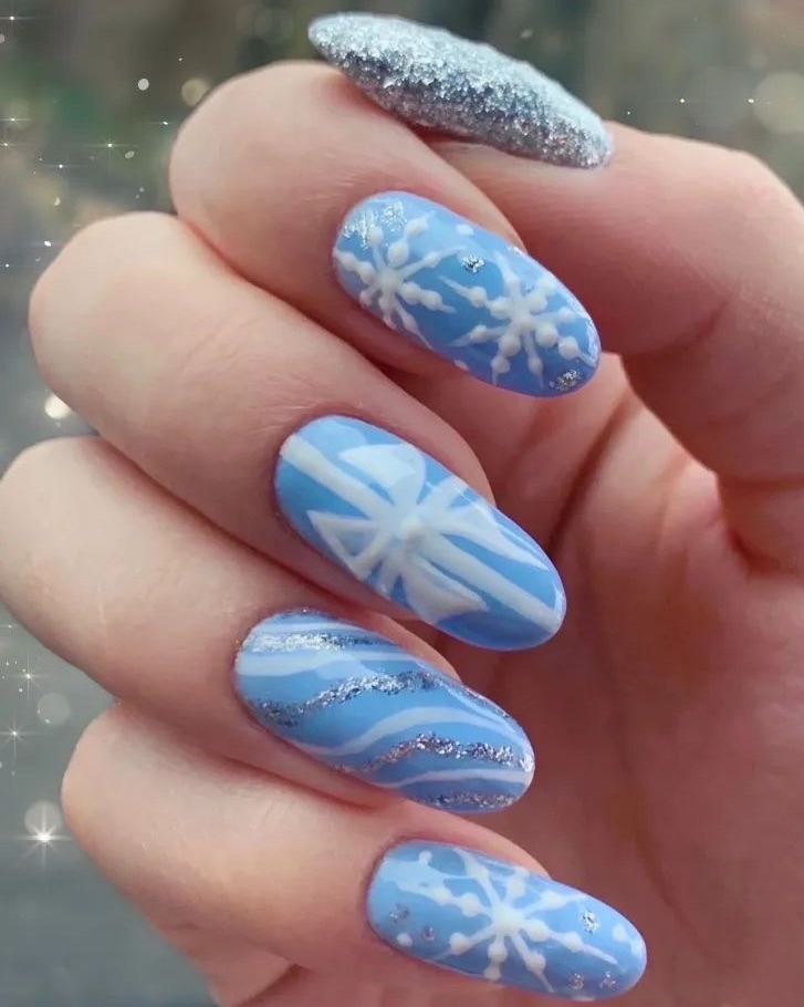 winter nail art