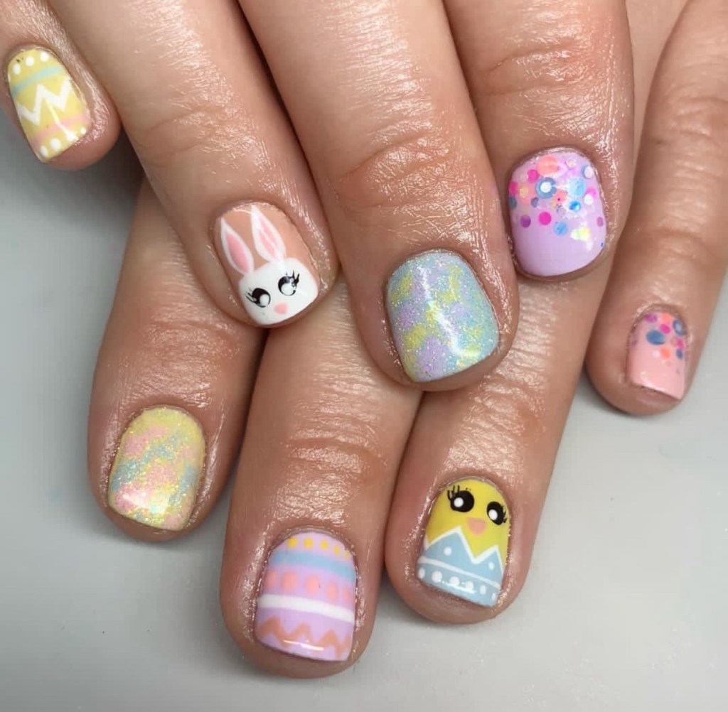 easter nail art