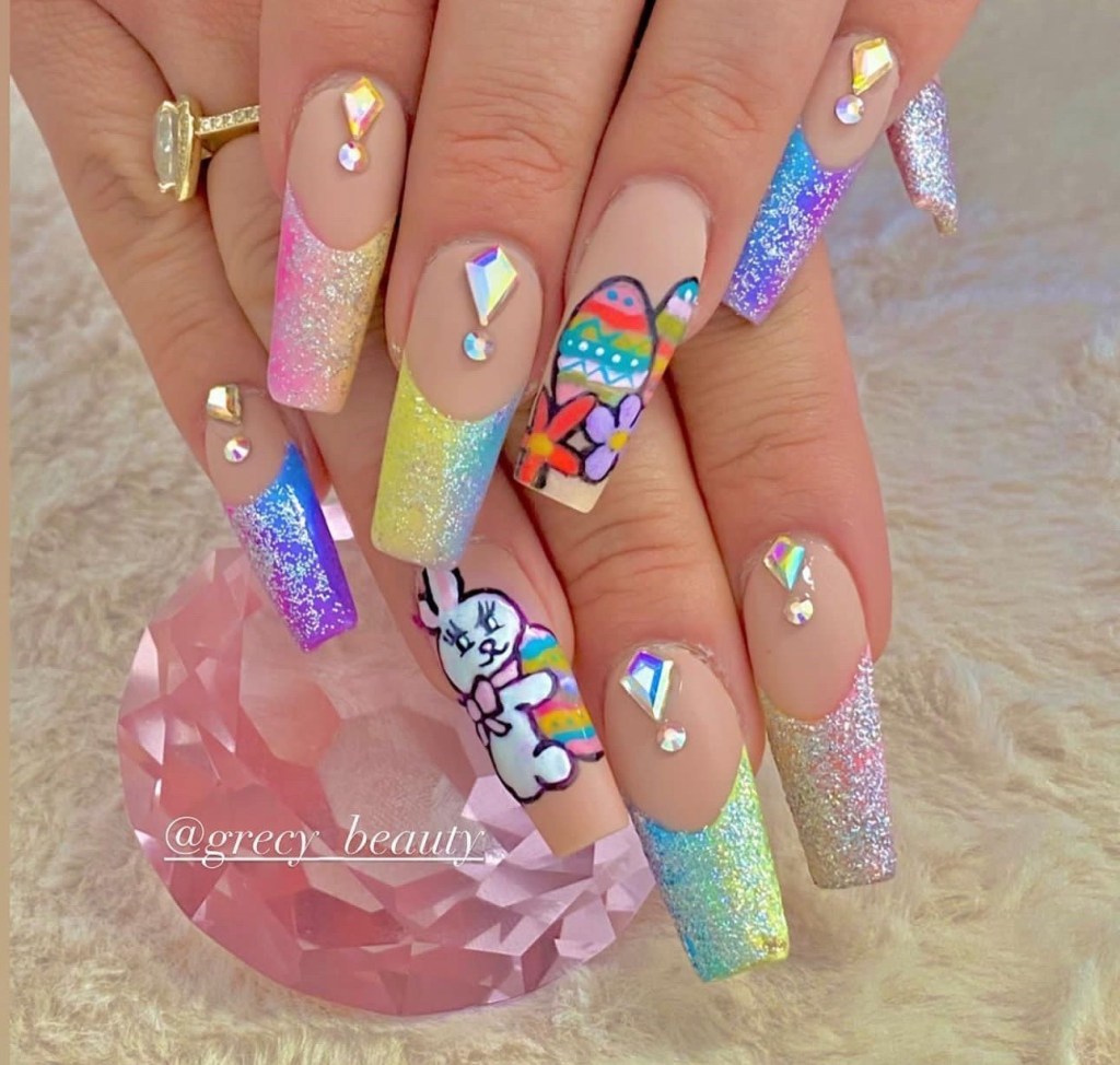 easter nail art