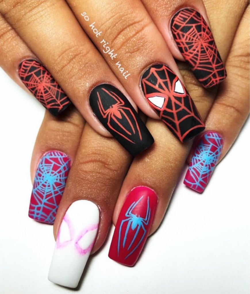 spider man nails