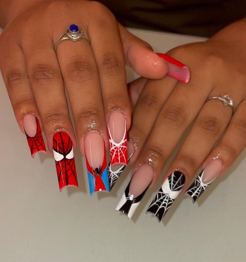 spider man nails