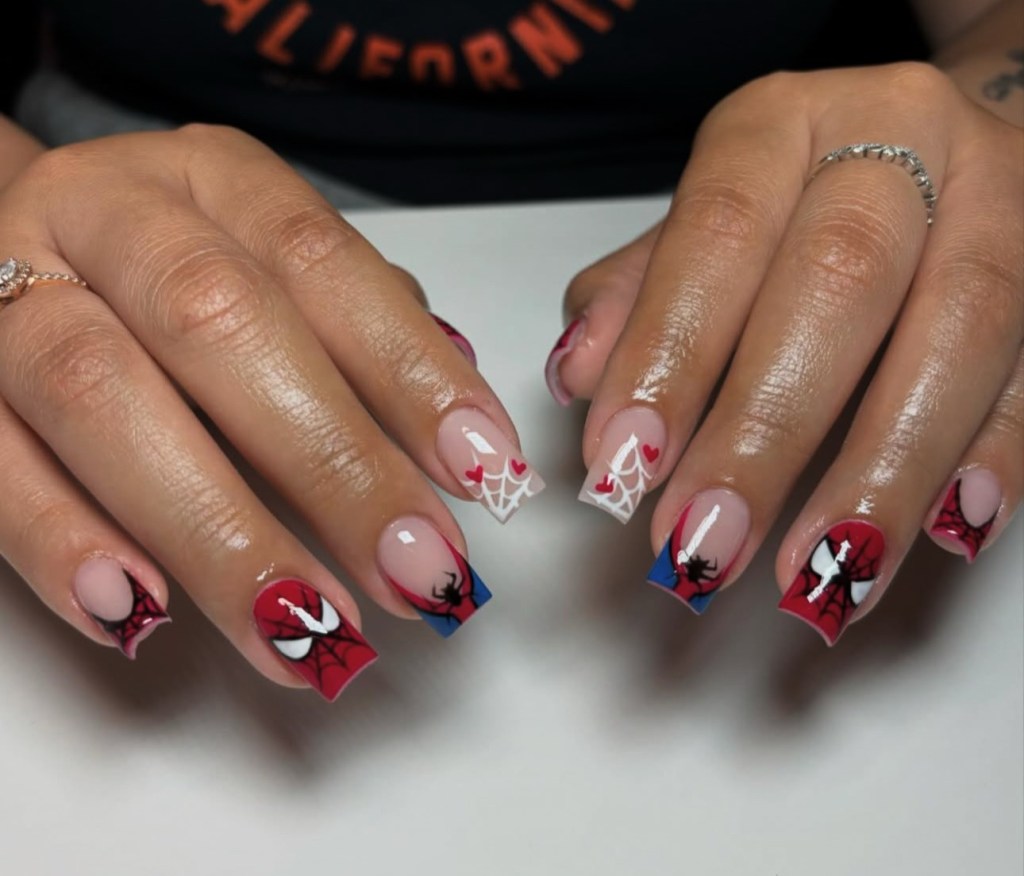 spider man nails