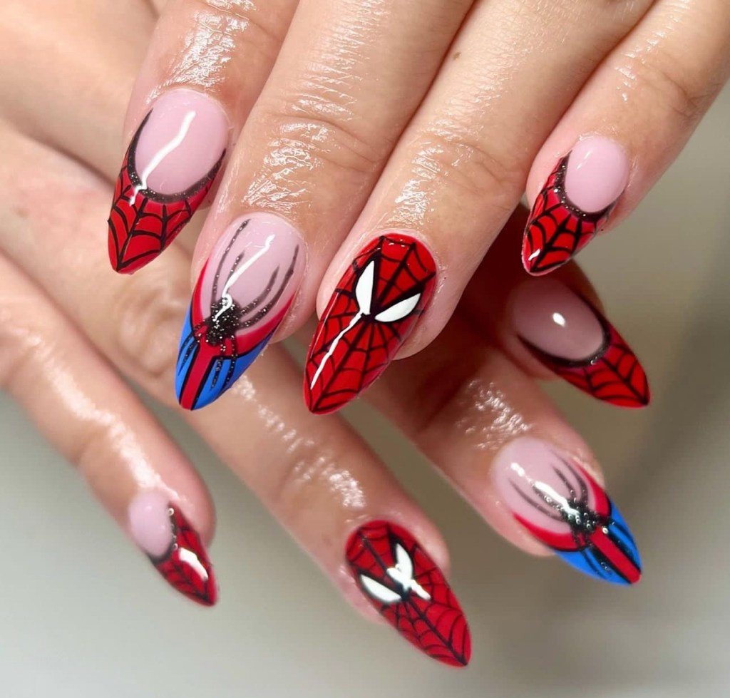 spider man nails