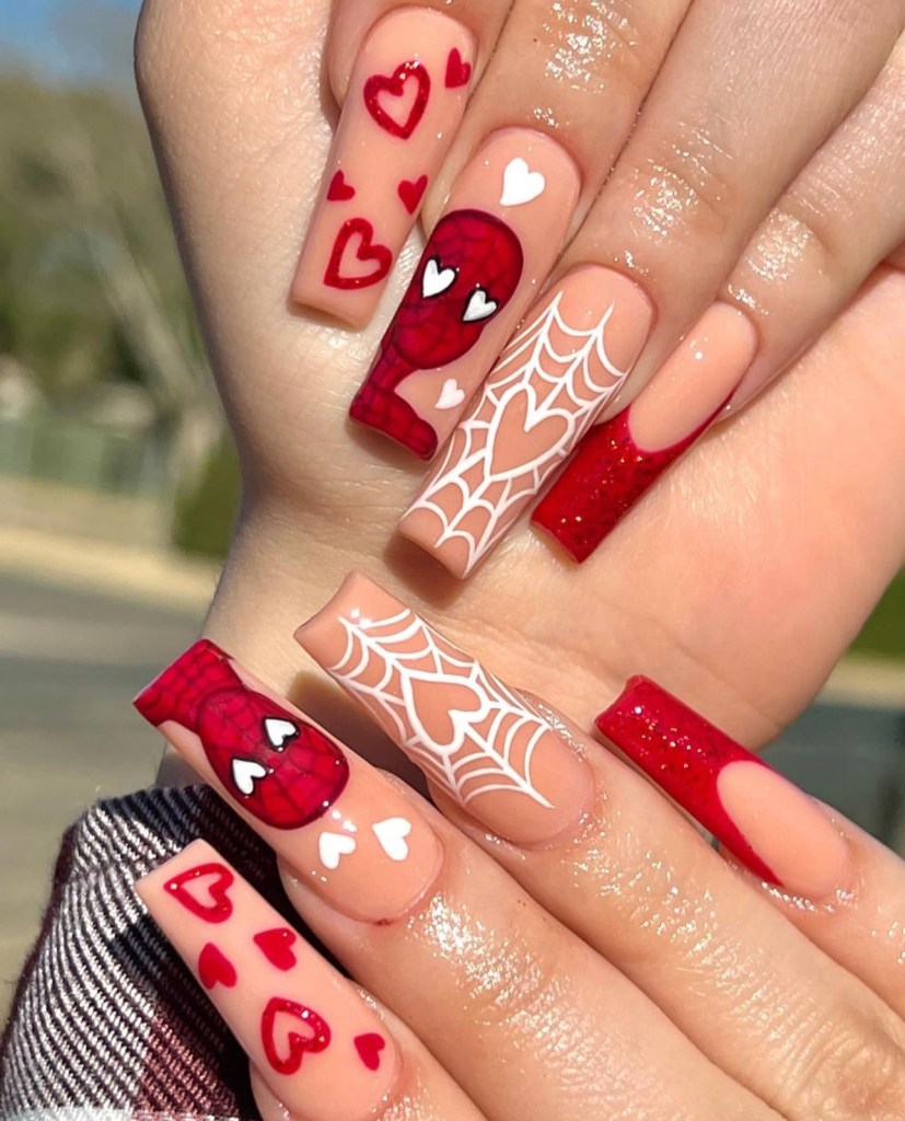 spider man nails