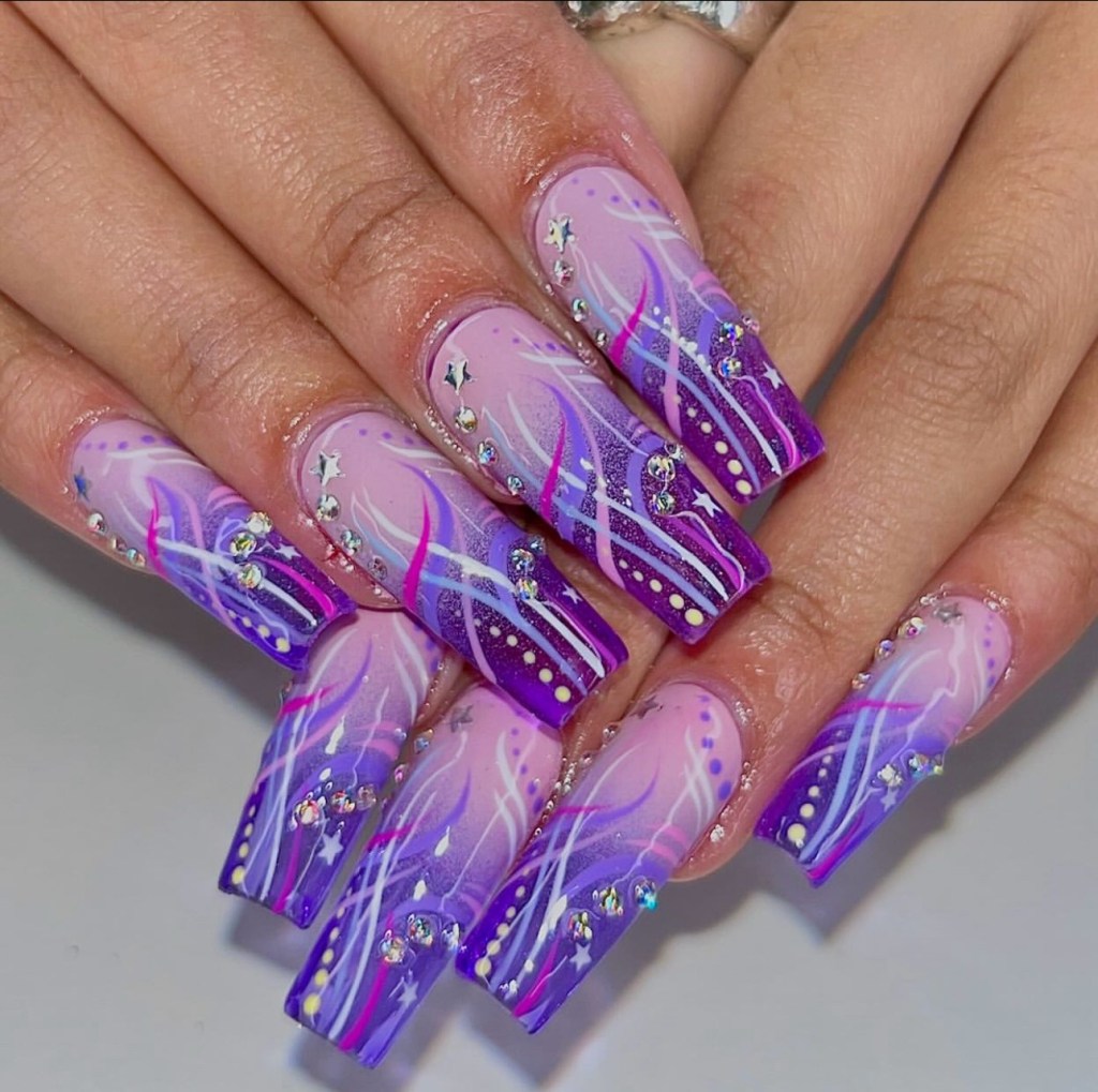 90s nails designs