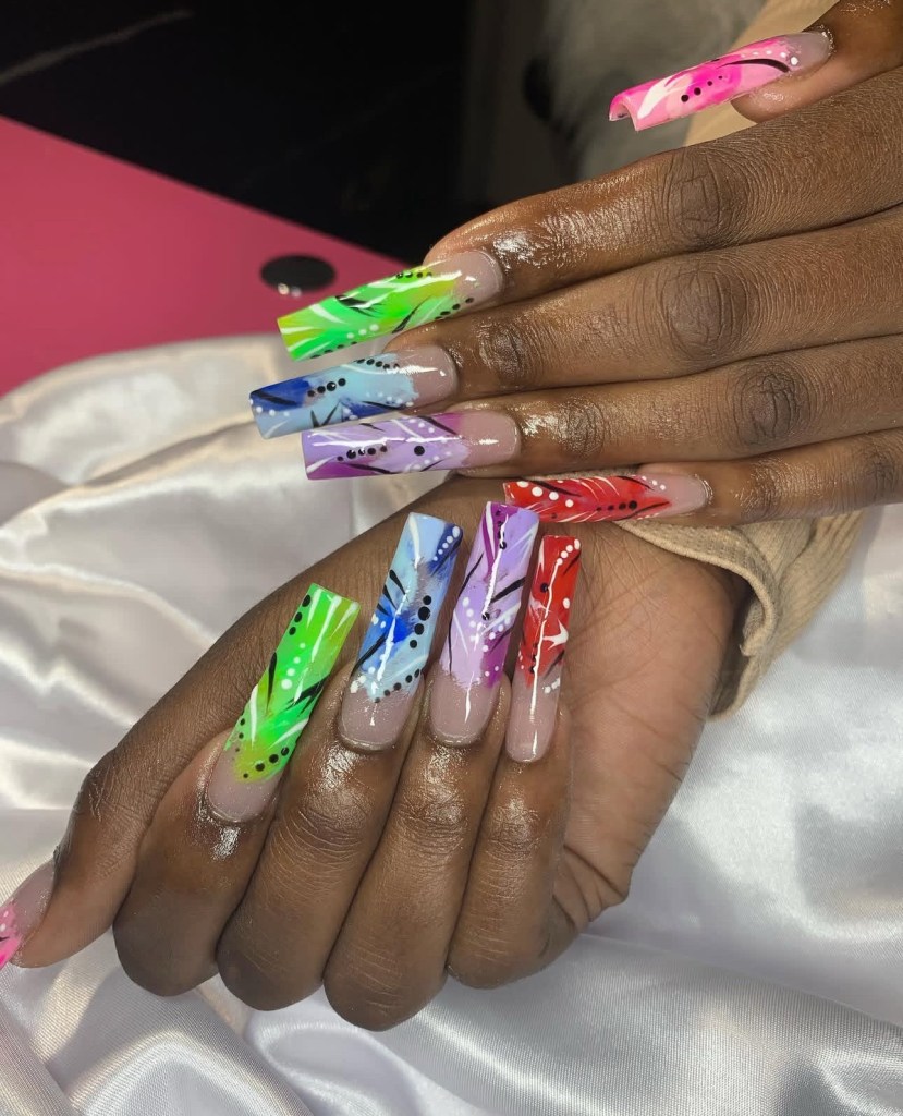 90s nails designs
