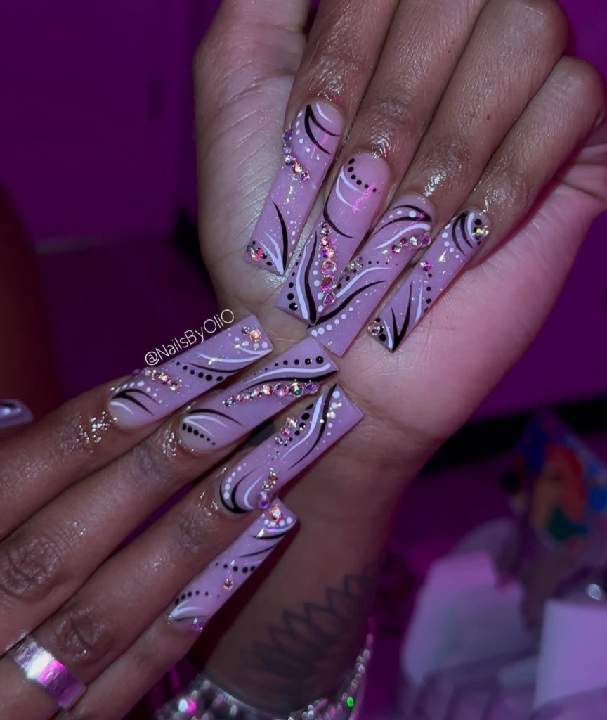 90s nails designs