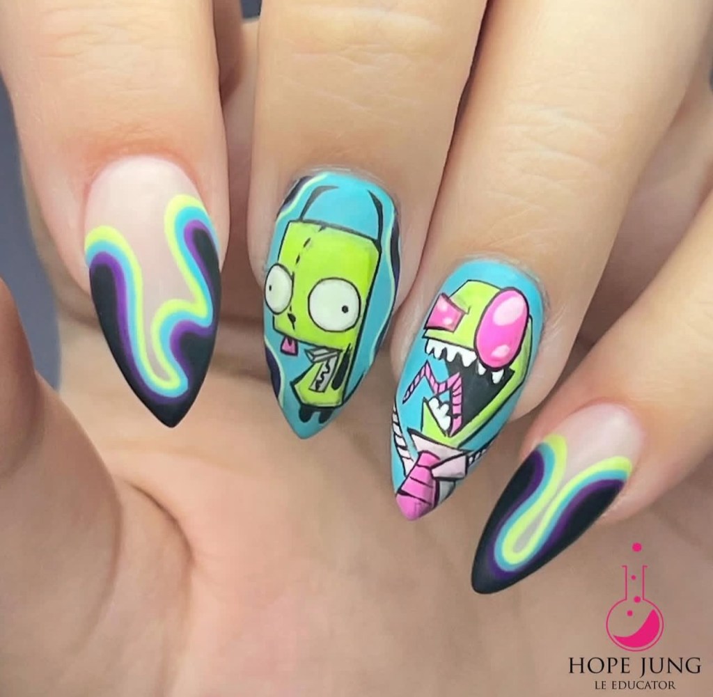 nickelodeon nails