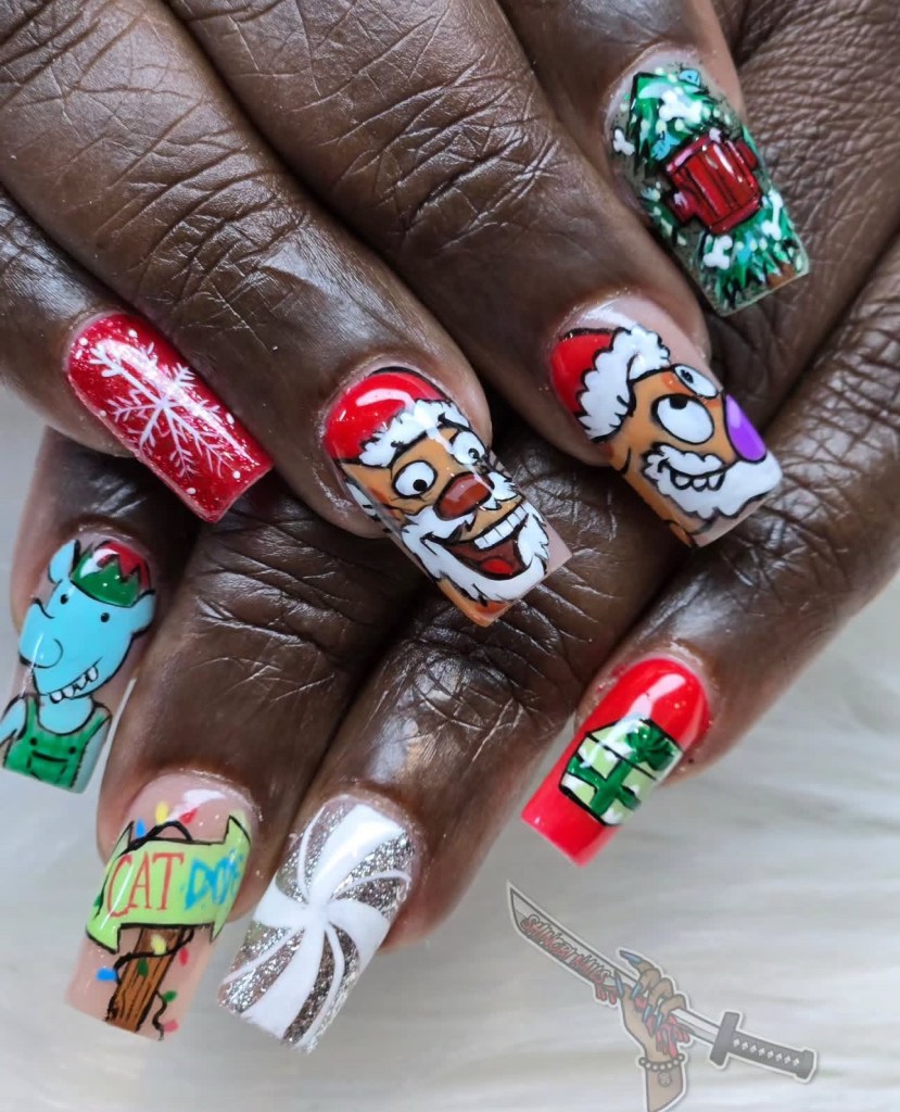 nickelodeon nails
