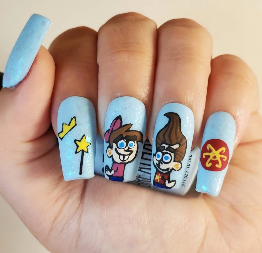 nickelodeon nails
