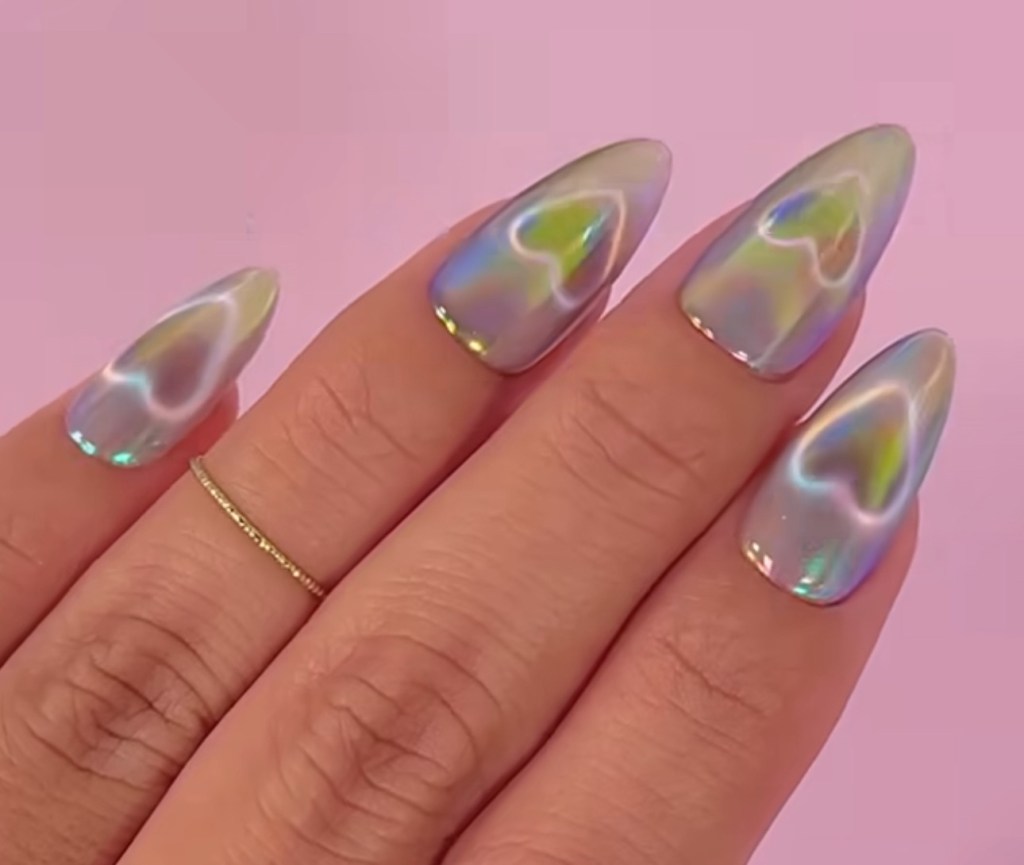cat eye nail designs