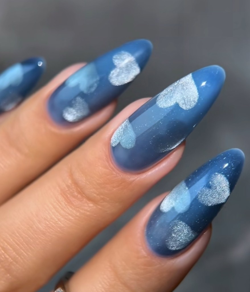 cat eye nail designs