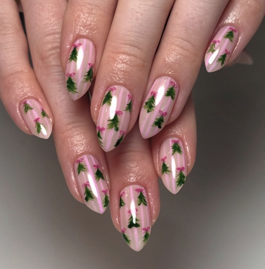 christmas nails art