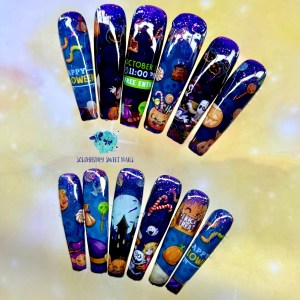 Trick or Treat Halloween Press On Nails 4