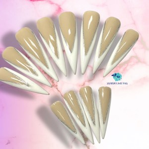 French Stiletto Press On Nails 10