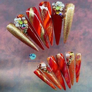 Autumn Press On Nails 1